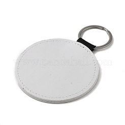 Sport Theme PU Leather Keychain&nbsp;SJEW-K002-08P-01
