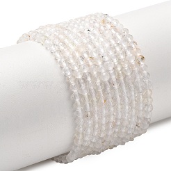 Natural Quartz Crystal Beads Strands&nbsp;G-B145-A02-3mm