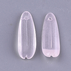 Transparent Spray Painted Glass Pendants&nbsp;LS-GLAA-S183-02A