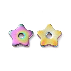 Rainbow Color Ion Plating(IP) 304 Stainless Steel Beads&nbsp;STAS-D185-02M-01