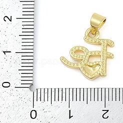 Rack Plating Brass Enamel Pendants&nbsp;KK-P287-49G