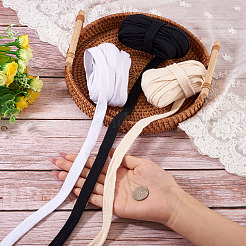 15M 3 Colors Flat Cotton Hollow Cord&nbsp;OCOR-TA0002-91