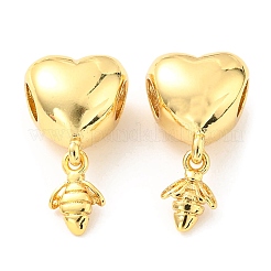 Brass European Beads&nbsp;KK-M247-06G