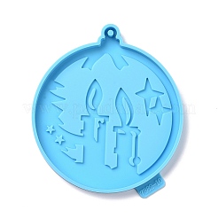 Christmas Themed Big Pendant Silicone Molds&nbsp;DIY-L067-B10