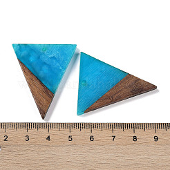 Resin & Wood Pendants&nbsp;WOOD-F015-06F