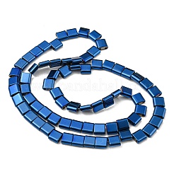 Electroplated Non-magnetic Synthetic Hematite Beads Strands&nbsp;G-C106-A02-14
