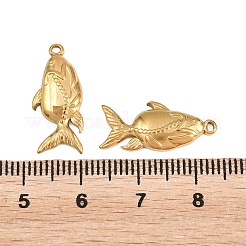 304 Stainless Steel Pendants&nbsp;STAS-L317-40G