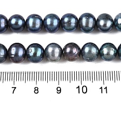 Natural Cultured Freshwater Pearl Beads Strands&nbsp;LS-PEAR-N013-08H