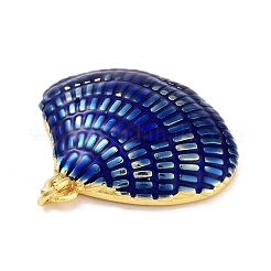 Real 18K Gold Plated Rack Plating Brass Enamel Pendants&nbsp;KK-M293-32G-02