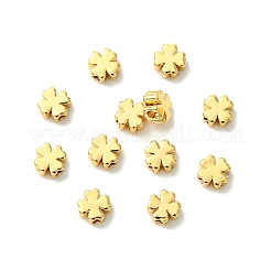 SHEGRACE Brass Clover Beads&nbsp;XGRPCU725-301G