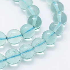 Natural Fluorite Beads Strands&nbsp;G-K261-10C-8mm