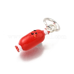 Alloy Enamel Pendants&nbsp;ENAM-D303-04P-02