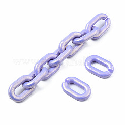 Spray Painted Acrylic Linking Rings&nbsp;MACR-S280-05