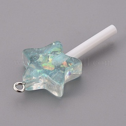 Resin Pendants&nbsp;LS-RESI-K008-B04