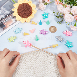 Turtle Silicone Knitting Needle Stoppers&nbsp;SIL-NB0001-30