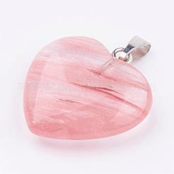Natural & Synthetic Mixed Gemstone Pendants&nbsp;X-G-S045-11-B