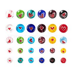 360Pcs 5 Styles Handmade Lampwork Beads&nbsp;LAMP-LS0001-03
