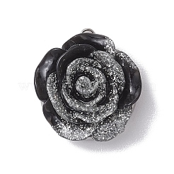 304 Stainless Steel & Opaque Resin Pendants&nbsp;PALLOY-JF02772-03