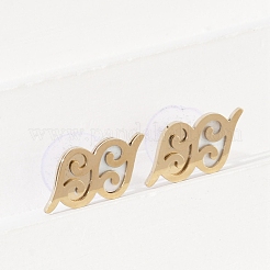 304 Stainless Steel Stud Earrings&nbsp;EJEW-Z089-26G