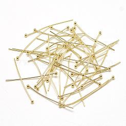 Brass Ball Head Pins&nbsp;KK-T032-007G