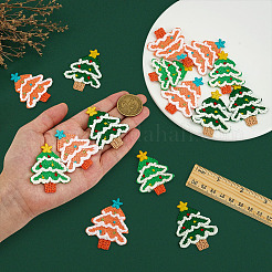 30Pcs 3 Colors Polyester Clothing Patches&nbsp;PATC-MA0001-52