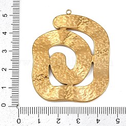 304 Stainless Steel Big Pendants&nbsp;STAS-G363-02G