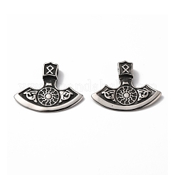 Viking Style 304 Stainless Steel Pendants&nbsp;STAS-Z015-24AS