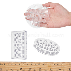 Transparent Plastic Tattoo Ink Cup Holder&nbsp;MRMJ-PH0001-31