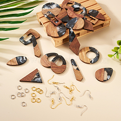 DIY Geometry Earring Making Kit&nbsp;DIY-TA0005-36