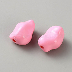 Opaque Acrylic Beads&nbsp;MACR-WH0007-168A