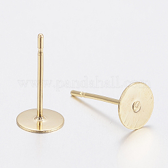 304 Stainless Steel Stud Earring Findings&nbsp;STAS-H436-24-5mm
