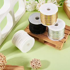 40M 4 Colors PU Leather Thread Cord&nbsp;AJEW-TA0002-29A
