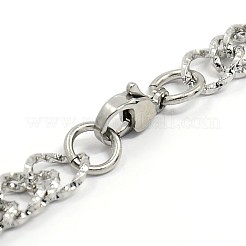 Tarnish Resistant Fashionable 304 Stainless Steel Cuban Link Chain Bracelets&nbsp;STAS-A028-B062P