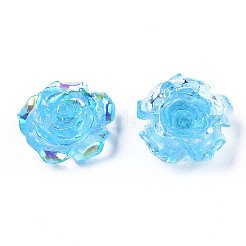 Transparent Resin Cabochons&nbsp;CRES-N030-001C