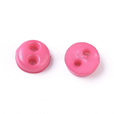 Nylon Tiny Button&nbsp;BUTT-WH0014-28H-1