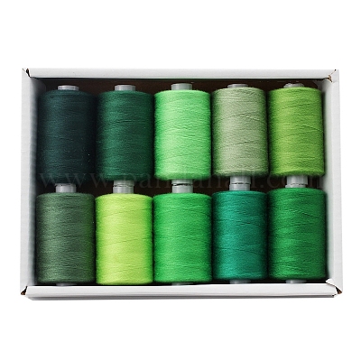 10 Colors Polyester Sewing Thread&nbsp;PW-WG34EA6-16-1