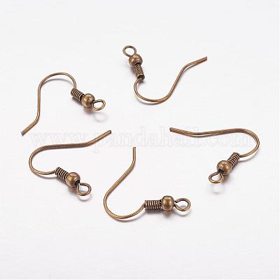 Brass Earring Hooks&nbsp;KK-S075-AB-NF-1