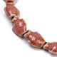 Handmade Porcelain Beads Strands&nbsp;PORC-P030-01A-06-2