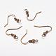 Brass Earring Hooks&nbsp;KK-S075-AB-NF-1