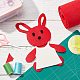 Polyester Felt Sticker&nbsp;DIY-WH0223-18A-8