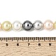Baking Paint Pearlized Glass Pearl Round Bead Strands&nbsp;PEAR-H019-02D-16-4