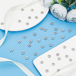 80Pcs 201 Stainless Steel Spacer Beads&nbsp;STAS-UN0057-17