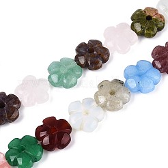 Natural & Synthetic Mixed Stone Beads Strands&nbsp;G-T142-67