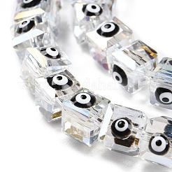 Transparent Glass Beads Strands&nbsp;LAMP-F032-04A