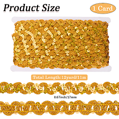 Polyester Paillette Beads&nbsp;OCOR-WH20012-13H