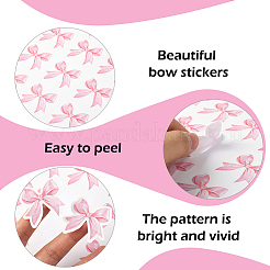 Bowknot PP Stickers&nbsp;DIY-WH20007-281C