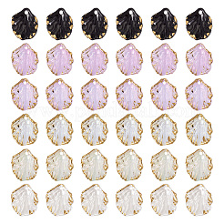 120Pcs 6 Colors Opaque Acrylic Pendants&nbsp;RESI-TA0002-97