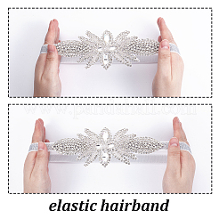 Flower Rhinestone Headbands&nbsp;PHAR-WH0020-05A