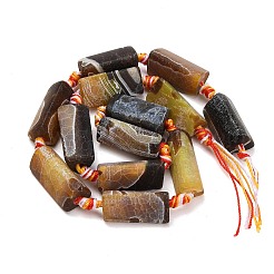 Natural Weathered Agate Beads Strands&nbsp;G-A321-F02-01A