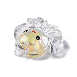 Luminous Transparent Resin Pendants&nbsp;RESI-D057-18